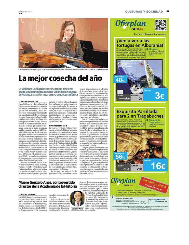 Diario Sur 1-2-14 Diario Sur